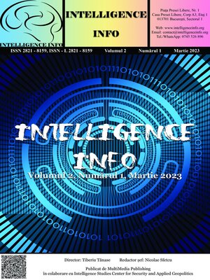 cover image of Intelligence Info, Volumul 2, Numărul 1, Martie 2023